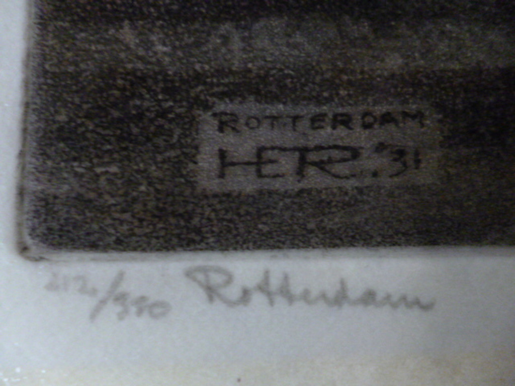 Hendrikus Elias Roodenburg  - kleurenets - Laurenskerk Rotterdam kopen? Bied vanaf 50!