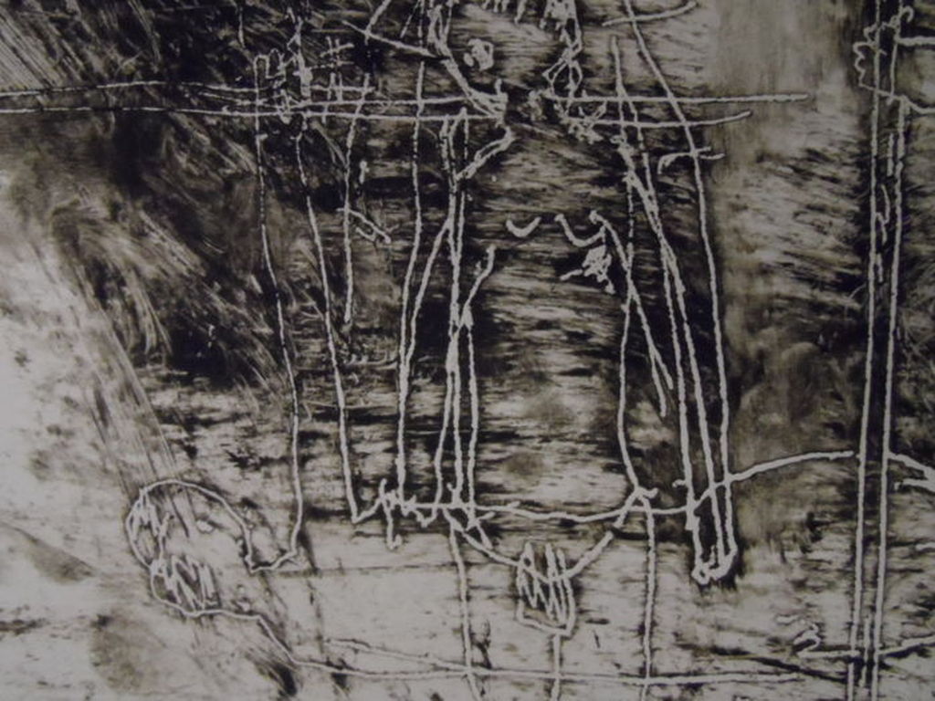 Anton Heyboer - Etching - Erotic Composition - Signed-1951 - 1/1 EDITION kopen? Bied vanaf 100!