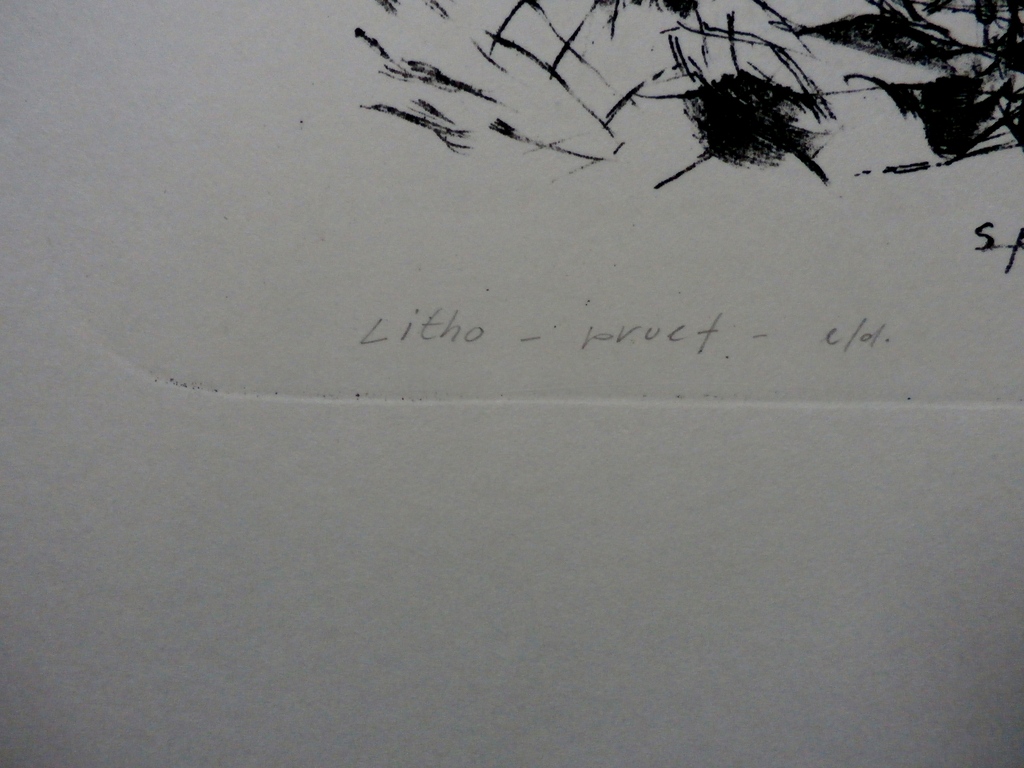 Laatste keer: Kees Spermon - Litho - 1975 kopen? Bied vanaf 45!