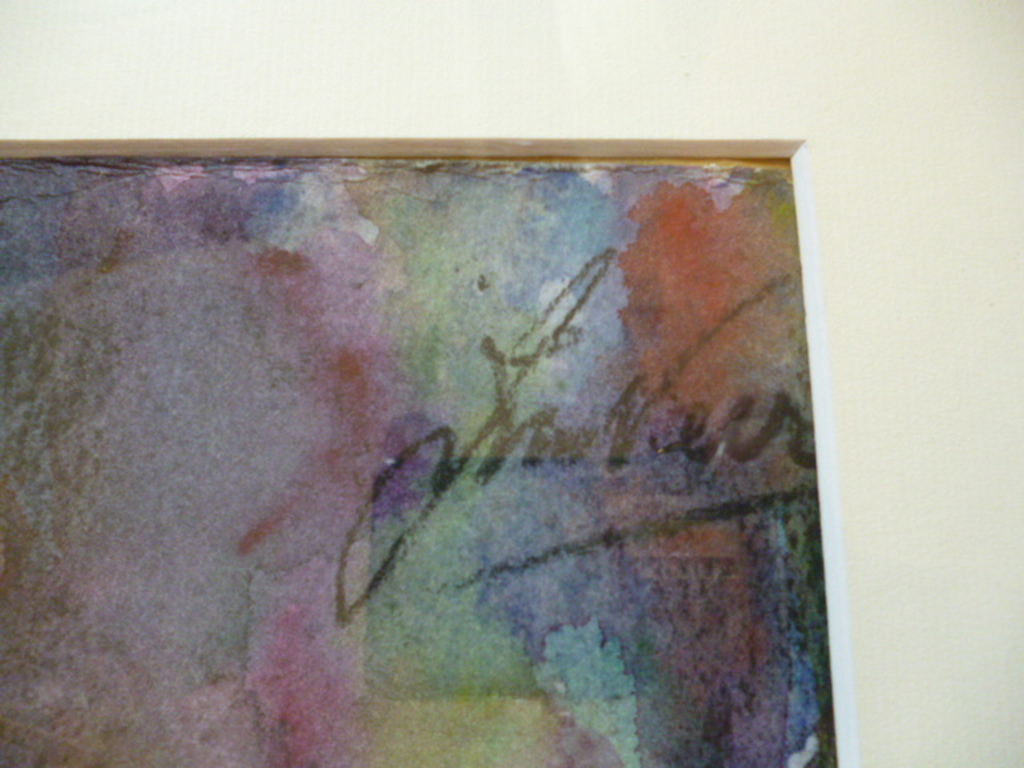 Jan van der Veer - aquarel - Zittend naakt kopen? Bied vanaf 40!