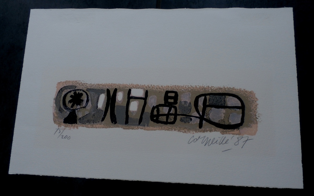 Corneille - April in Paris, zeefdruk kopen? Bied vanaf 150!