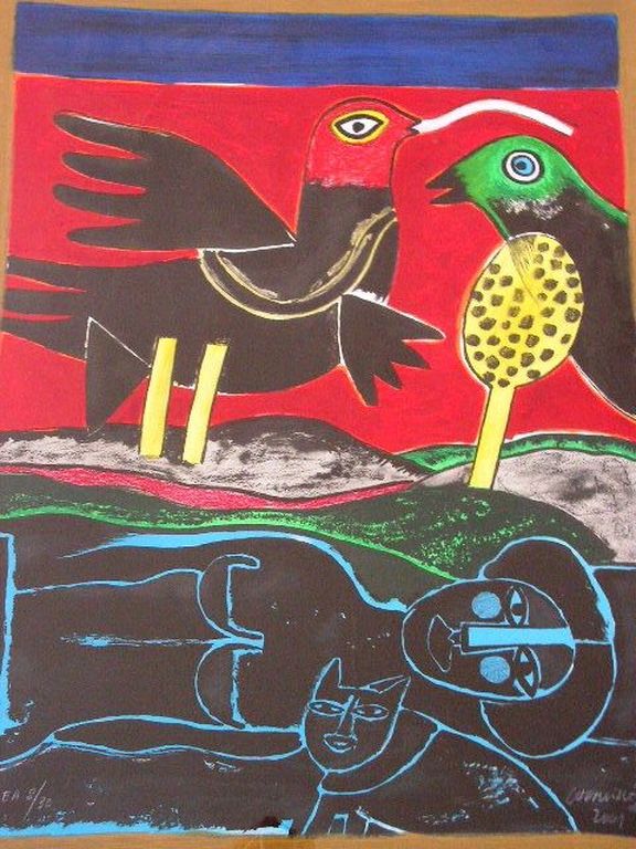 Corneille - gesigneerde lithografie - oplage : 30 E/A ex. kopen? Bied vanaf 190!