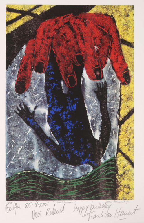 Frank van Hemert: Zeefdruk, Secret survivors kopen? Bied vanaf 20!