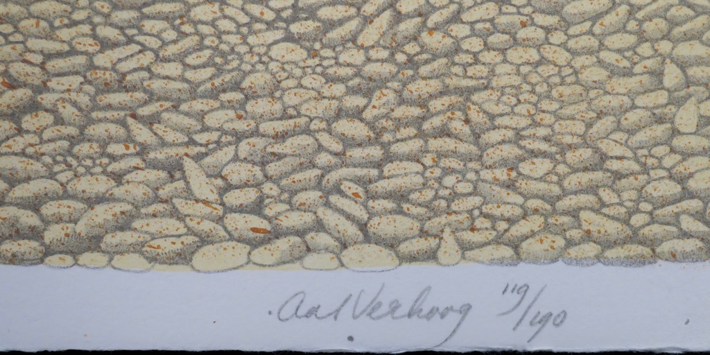 Aat Verhoog: Litho, Strand II kopen? Bied vanaf 35!