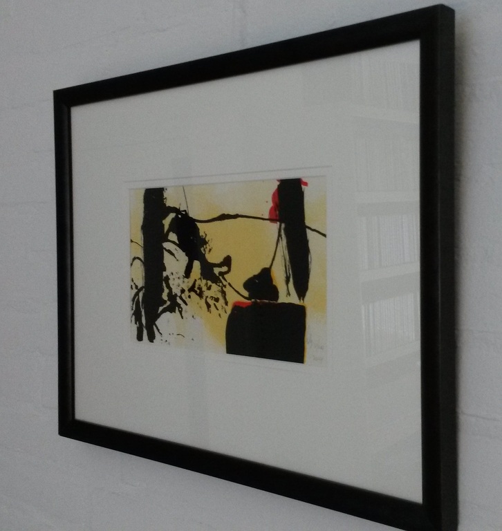 Arty Grimm - zeefdruk - ingelijst kopen? Bied vanaf 35!