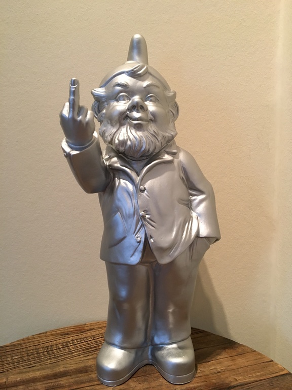 Kabouter (fuck you) verkocht voor € 71!