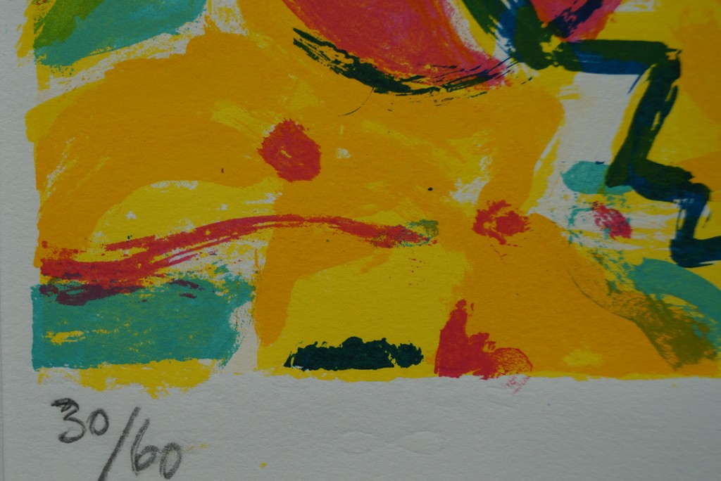 Gertie Janssen - Labyrinth I - gesigneerde zeefdruk - 1997 - 60 ex. kopen? Bied vanaf 1!