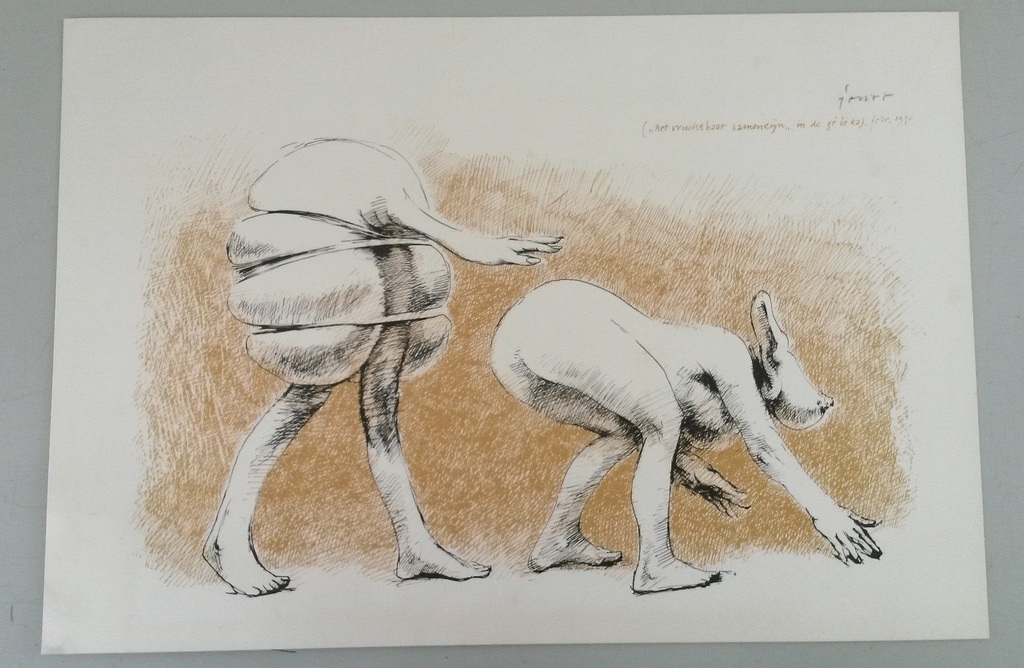 Geurt van Dijk - "het vruchtbaar samenzijn" in gé bé ka kopen? Bied vanaf 25!