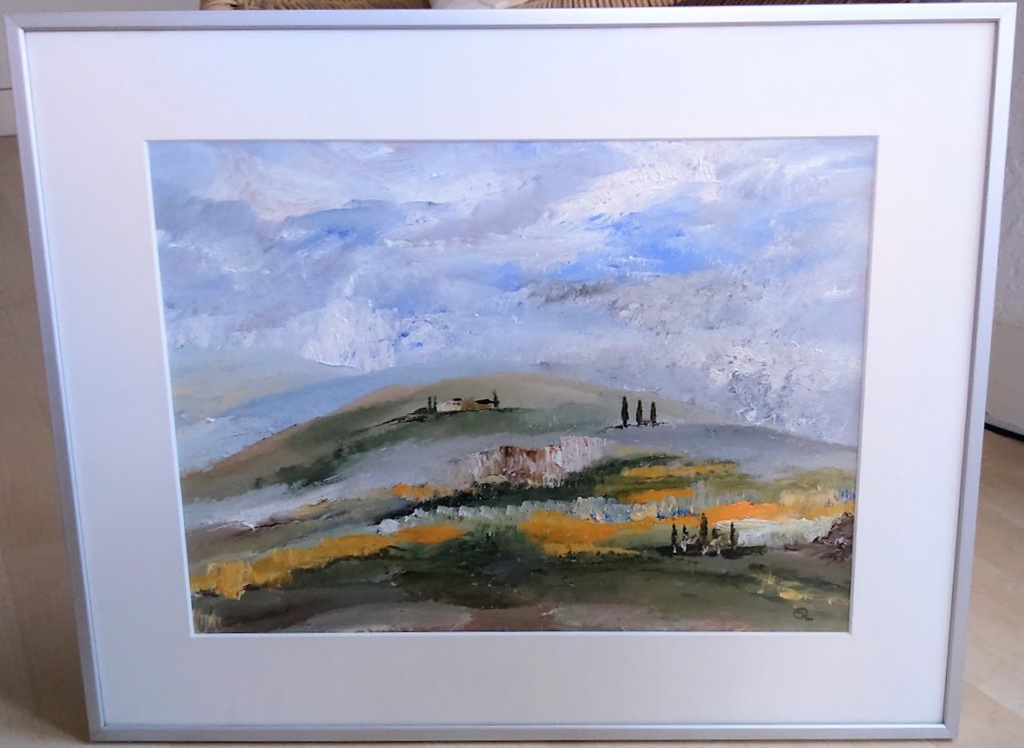 Jan Reudink, acryl, Toscaanse impressies kopen? Bied vanaf 50!