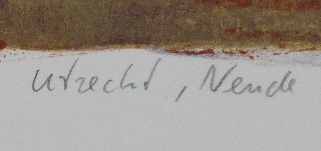 Jeroen Hermkens: Kleurenlitho, Utrecht Neude kopen? Bied vanaf 100!