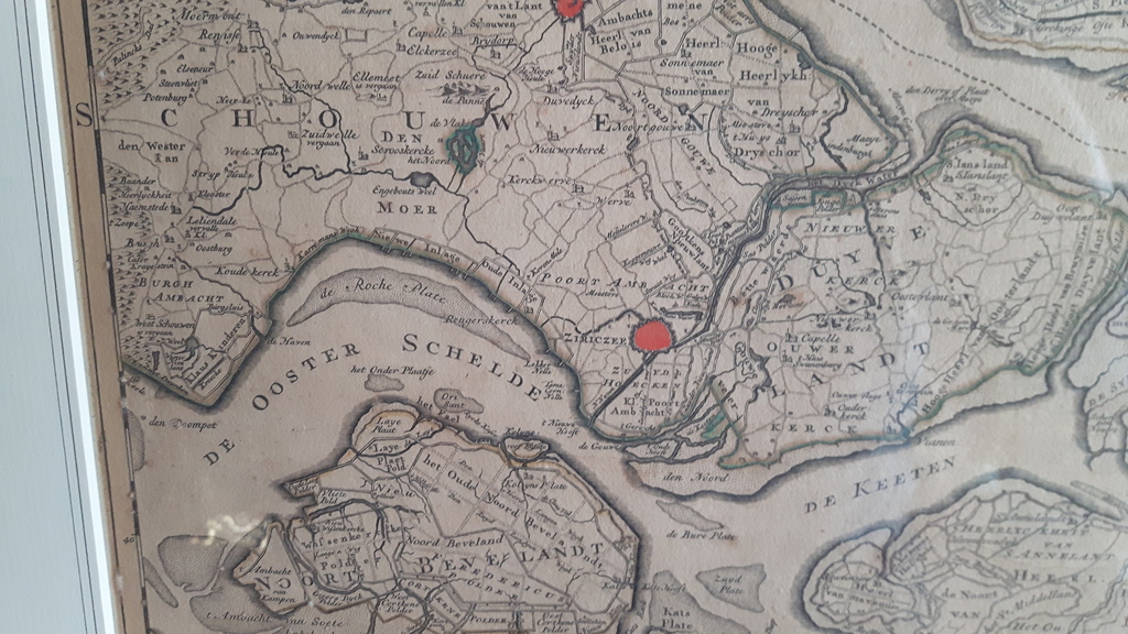 Covent et Mortier kopergravure zeeland en deel brabant 1748 kopen? Bied vanaf 95!