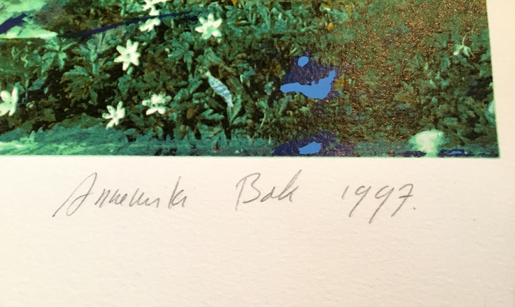 Annemiki Bok - Voorjaar - gesigneerde zeefdruk - 1992 kopen? Bied vanaf 35!