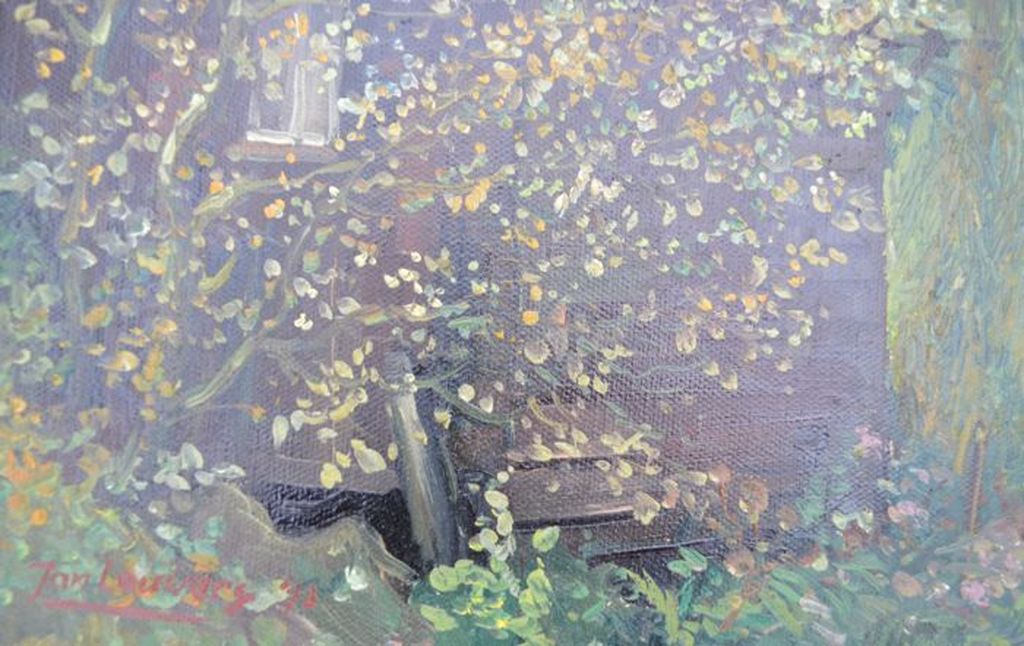 Jan Louwers (1915-1991): Olieverf op doek, Van Gogh 1883 kopen? Bied vanaf 1!