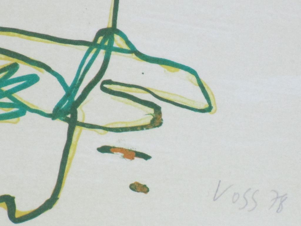 Jan Voss, Sans Titre, Kleurenlitho  kopen? Bied vanaf 45!