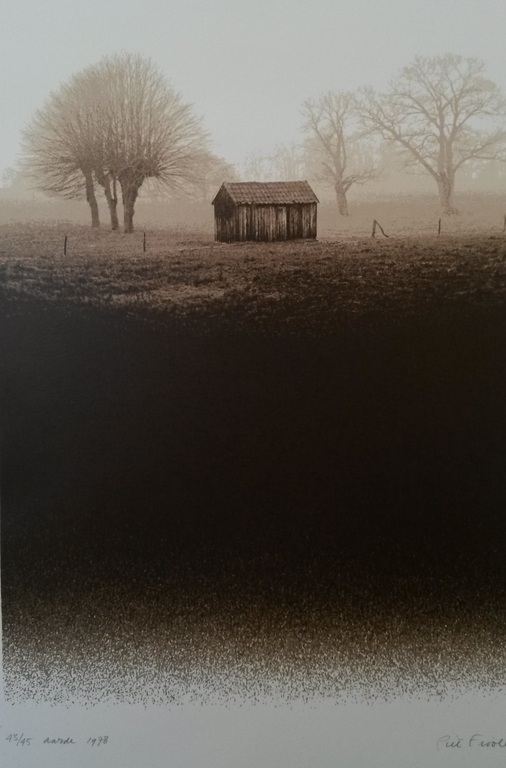 Piet Fioole - zeefdruk - Aarde kopen? Bied vanaf 40!