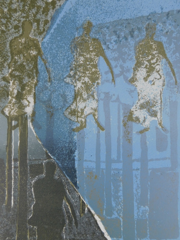 Andre Goezu - kleurenlitho - Les Tuileries kopen? Bied vanaf 30!
