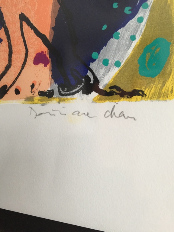 Dominique Chan zeefdruk  kopen? Bied vanaf 250!