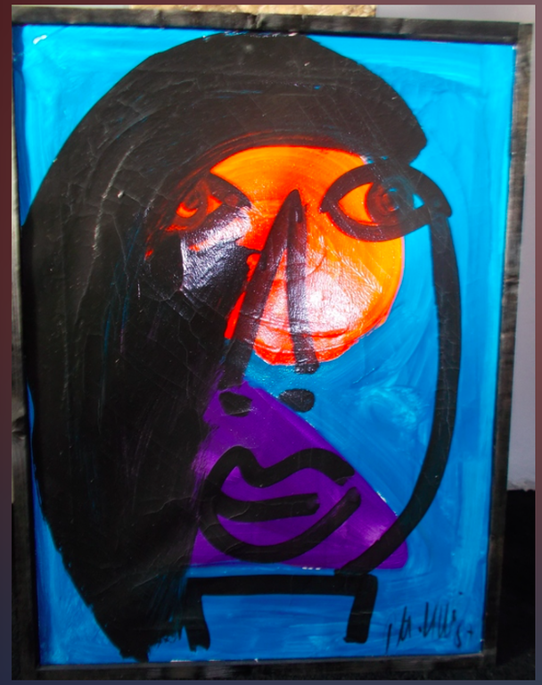 Peter Robert Keil.Acryl op doek kopen? Bied vanaf 55!