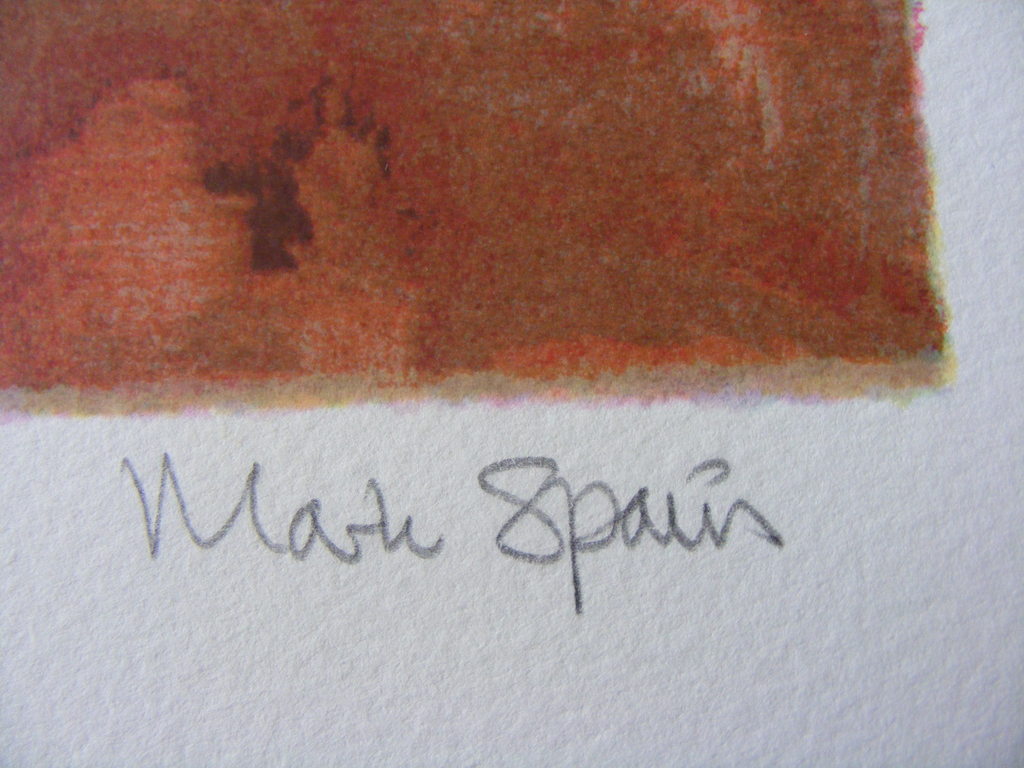 Mark Spain, "Life Study II", gesigneerde zeefdruk, oplage 50 kopen? Bied vanaf 110!
