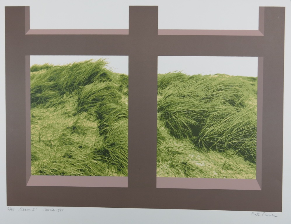 Piet Fioole: Zeefdruk, Raam I kopen? Bied vanaf 20!