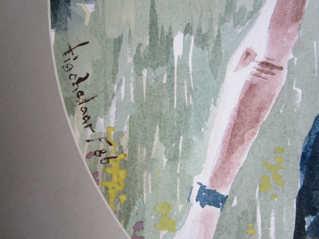 Andre Tigchelaar: Aquarel, Op weg 2 kopen? Bied vanaf 1!