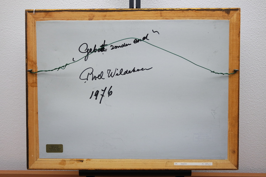 Roel Wildeboer (1902-1989) - olieverf op board - landschap bij Hilversum kopen? Bied vanaf 145!