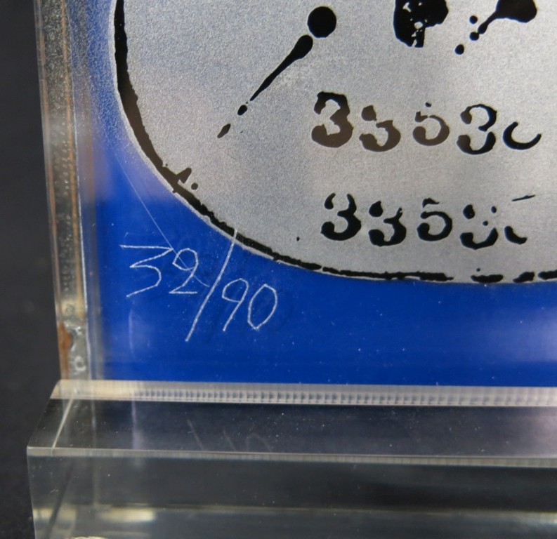 Arman: Zeefdruk op plexiglas + boek, Trio a Cordes kopen? Bied vanaf 200!