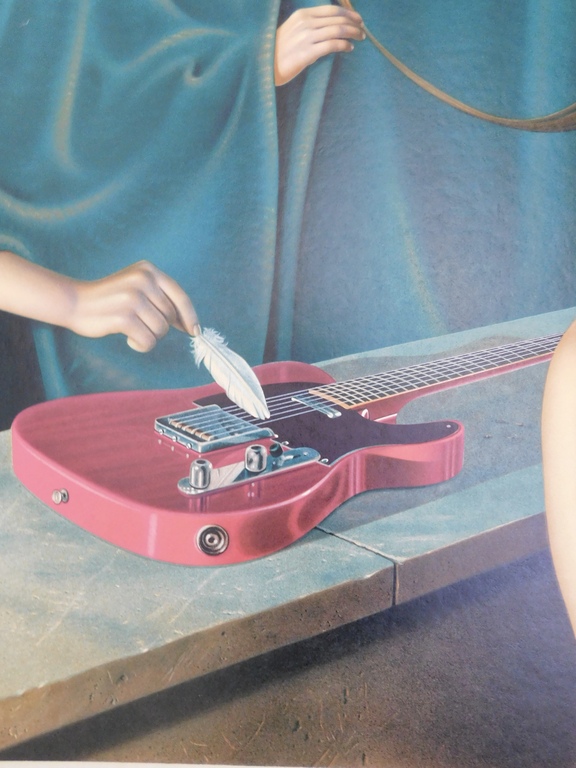 Bernard Moldawan - Kleurenlitho - Electric Feather kopen? Bied vanaf 45!