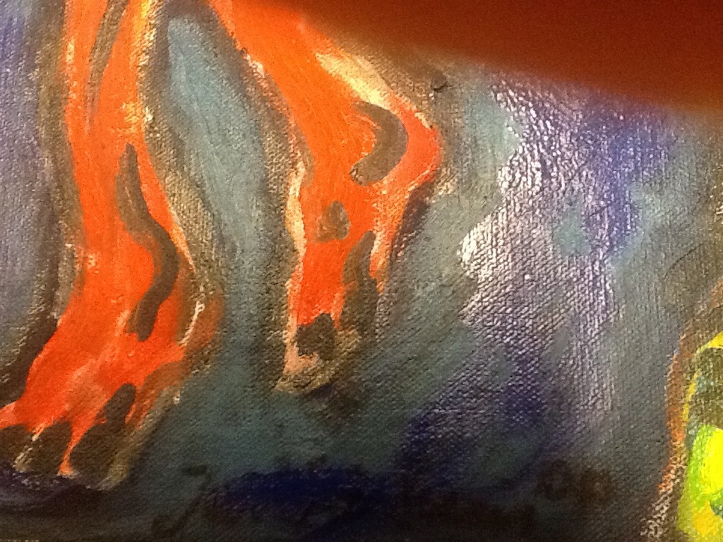 Jan Sierhuis: Olieverf op linnen, Vreemde figuren kopen? Bied vanaf 300!