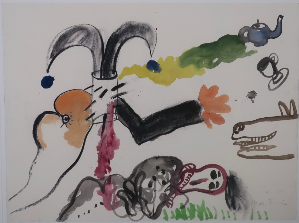 Anton Martineau: Gemengde techniek, Z.T. - Ingelijst (Groot) kopen? Bied vanaf 150!