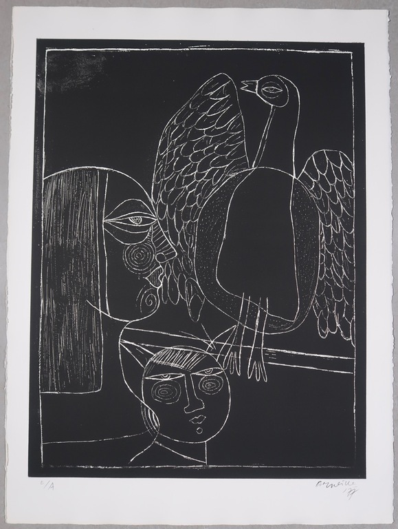 Corneille: Gravure, Le grand oiseau familier kopen? Bied vanaf 100!