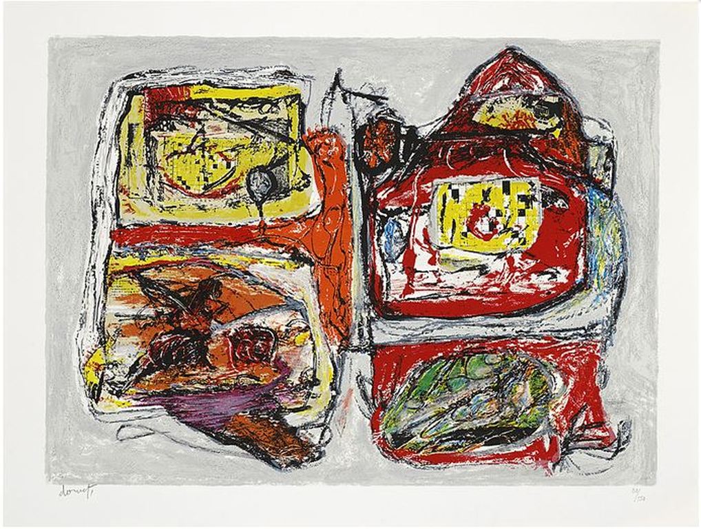 Jacques Doucet: Portfolio 3x Litho, Rivages-Visages-Paysages du Sepik (groot) kopen? Bied vanaf 300!