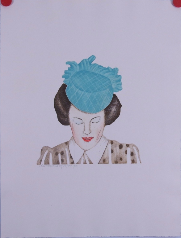 Arja van den Berg: Kleurenets/Aquatint,  kopen? Bied vanaf 50!