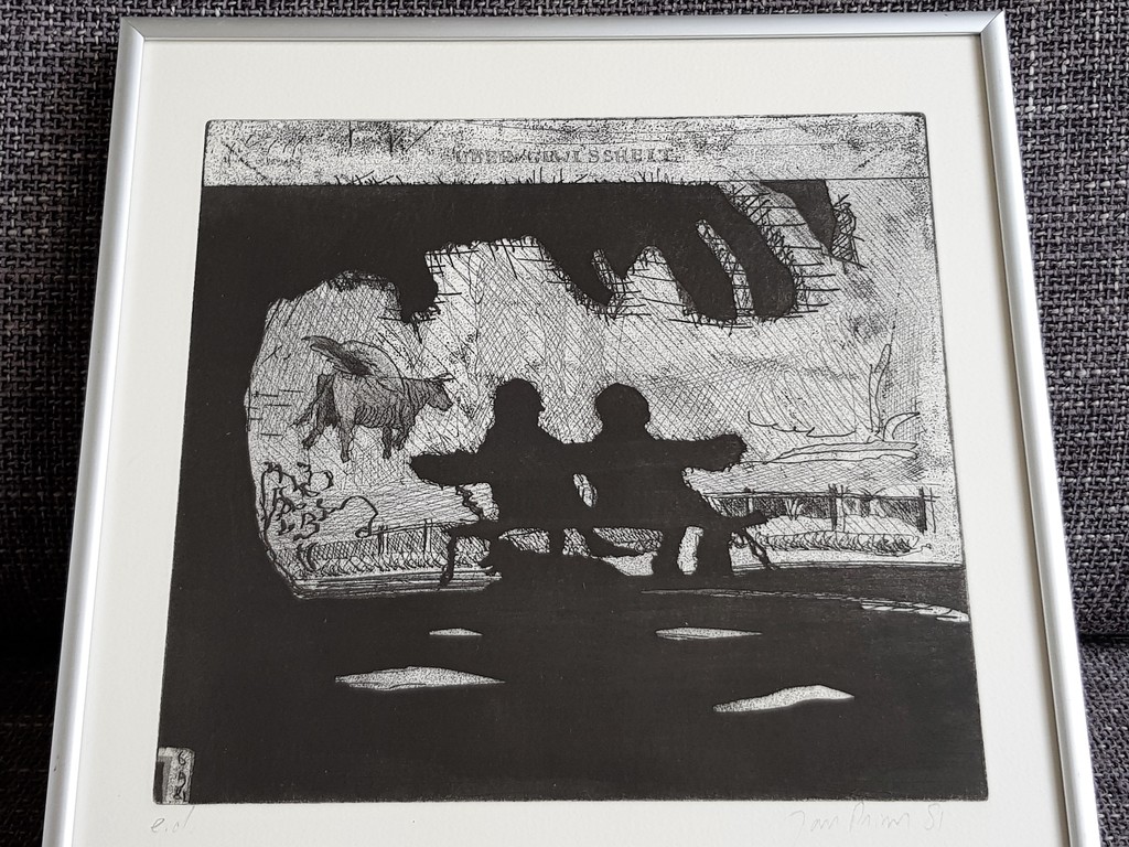 Jan Prins - Ets - Gesigneerd 1981 kopen? Bied vanaf 15!