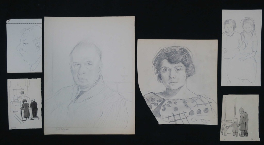 Harm Kamerlingh Onnes: 6 Tekeningen, o.a. Portret van Johan Fabricius kopen? Bied vanaf 1!