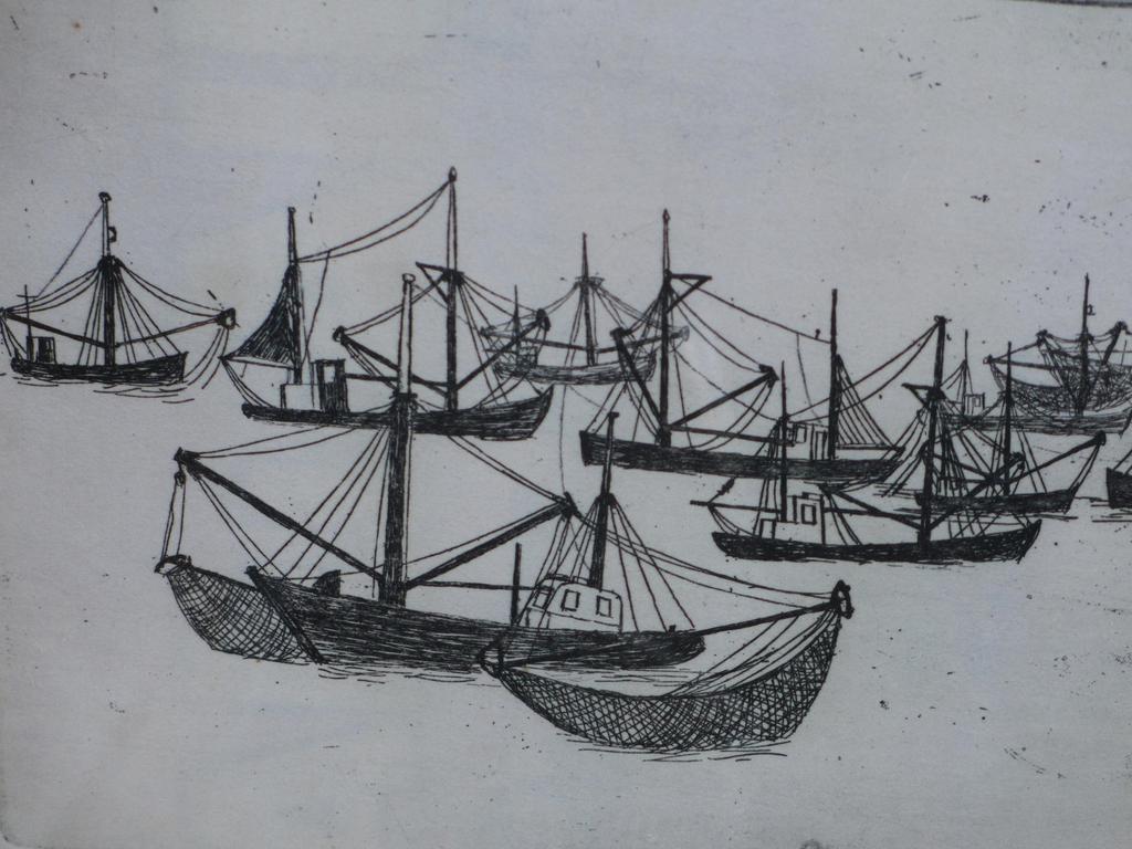 Jos van den Berg, Garnalenvissers, Ets kopen? Bied vanaf 40!