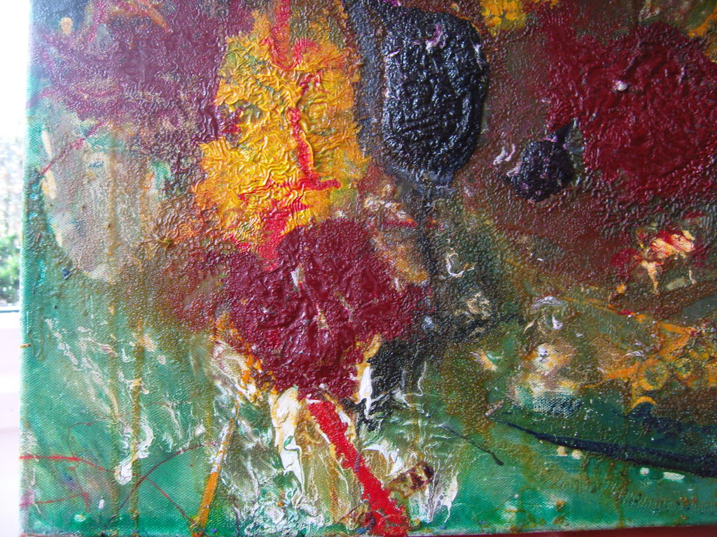 Matt Lamb, abstract topwerk! kopen? Bied vanaf 700!