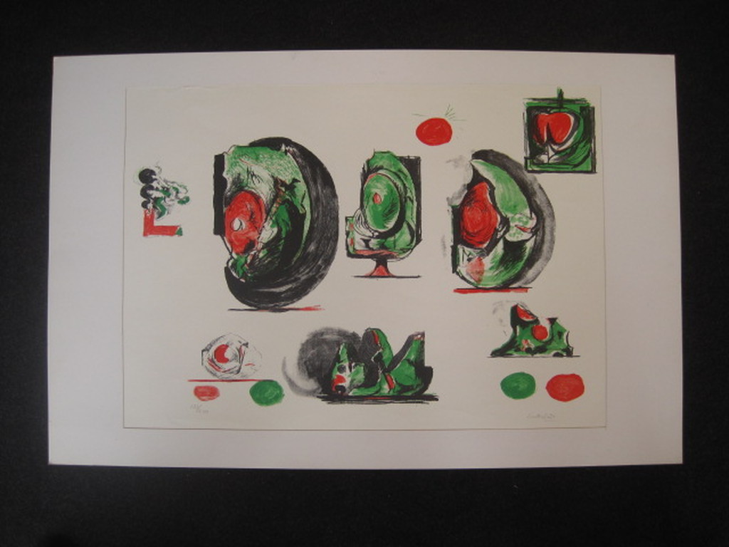 UK 1971 Surrealist litho "Rock Form" Graham Sutherland 1903-1980 gesigneerd kopen? Bied vanaf 1!