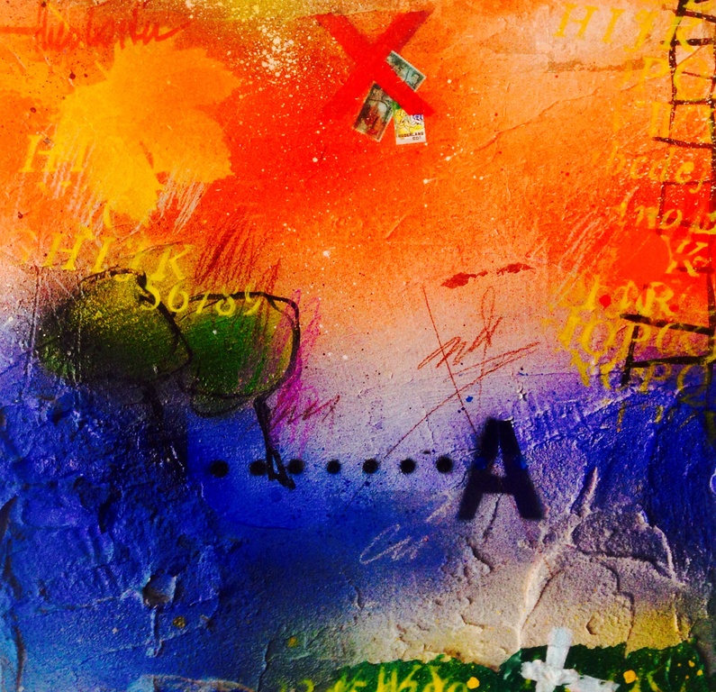 Theo koster, gemengde techniek , waterfront kopen? Bied vanaf 1!