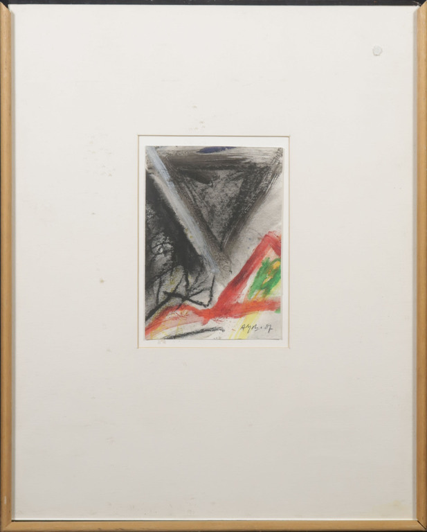 Ad Snijders: Gouache en Krijt, Z.T. - Ingelijst kopen? Bied vanaf 50!