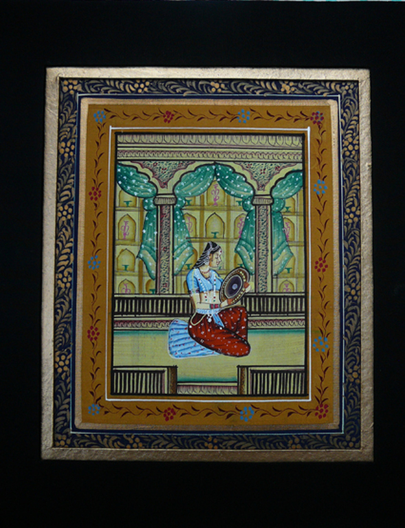 India: Shiva in gebedshuis -gemengde techniek- kopen? Bied vanaf 75!