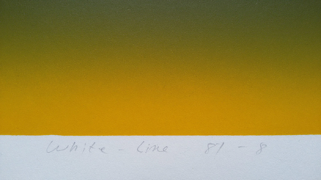 Kenji Nagai - White line, zeefdruk (groot) kopen? Bied vanaf 95!
