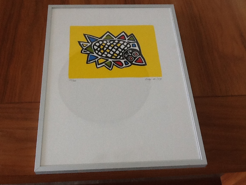 Lindy de Jong : Handgesigneerde kleurenlitho kopen? Bied vanaf 20!