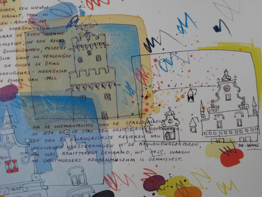  Wilhelm Schlote , kleurenlitho , Nijmegen kopen? Bied vanaf 1!