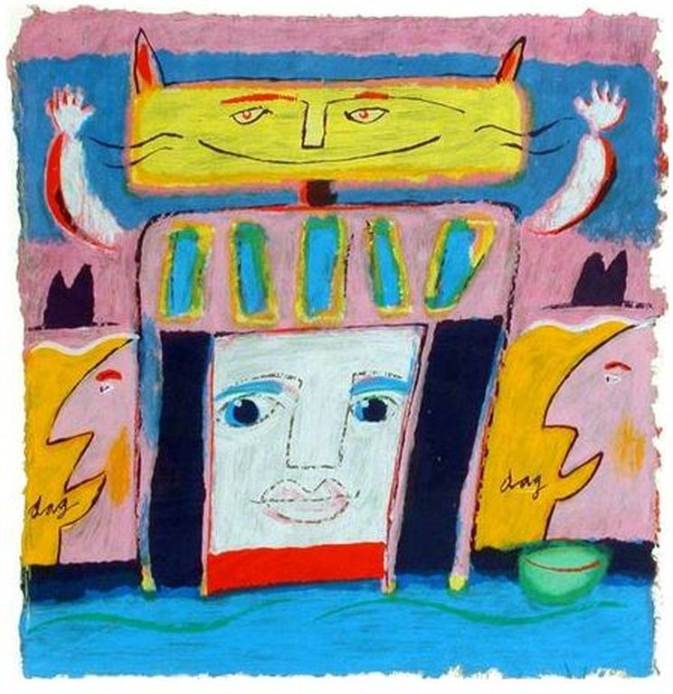 Wouter Stips, zeefdruk: Dag dag verkocht voor € 50!