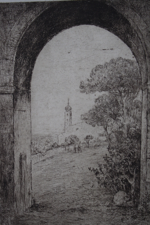 Martin van WANING 1887-1972 - ETS MOSKEE MAROKKO ORIENTAALS verkocht voor € 35!