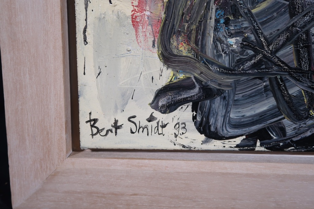 Bert Smidt: Acryl op doek, Z.T. II - Ingelijst kopen? Bied vanaf 70!