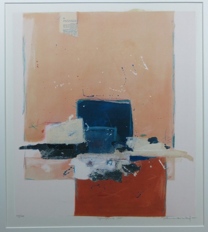 Ron van der Werf: Zeefdruk, Symfonie II verkocht voor € 35!