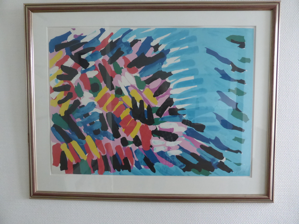 morning face and blue sea van Karel Appel verkocht voor € 475!