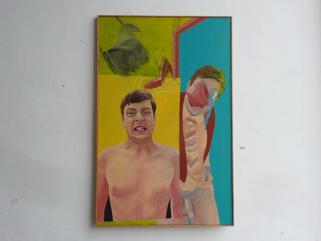 Pieter Zwaanswijk : Olieverf op doek, Contractie, 1983 kopen? Bied vanaf 75!